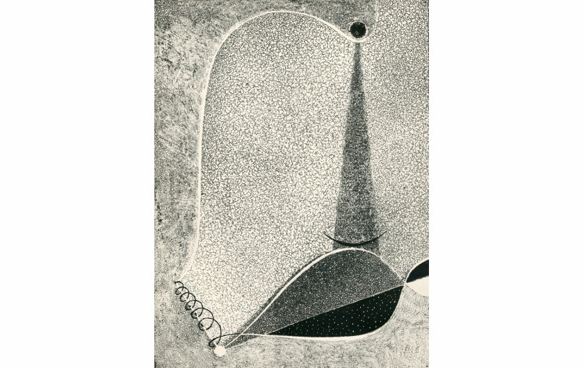 Karol Hiller, „Kompozycja heliograficzna (VI)”, ok. 1932-1934, vintage print