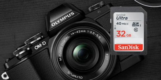 Szybka karta pamięci za 1 zł przy zakupie aparatu Olympus