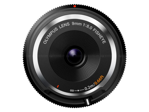 Olympus Fisheye 9 mm f/8 - obiektyw dekielkowy
