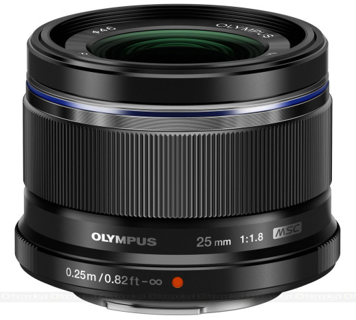 Oympus M.Zuiko Digital 25 mm f/1,8