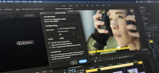 Duża aktualizacja Adobe Premiere Pro: wsparcie dla Apple M1 i automatyczna zamiana mowy na napisy