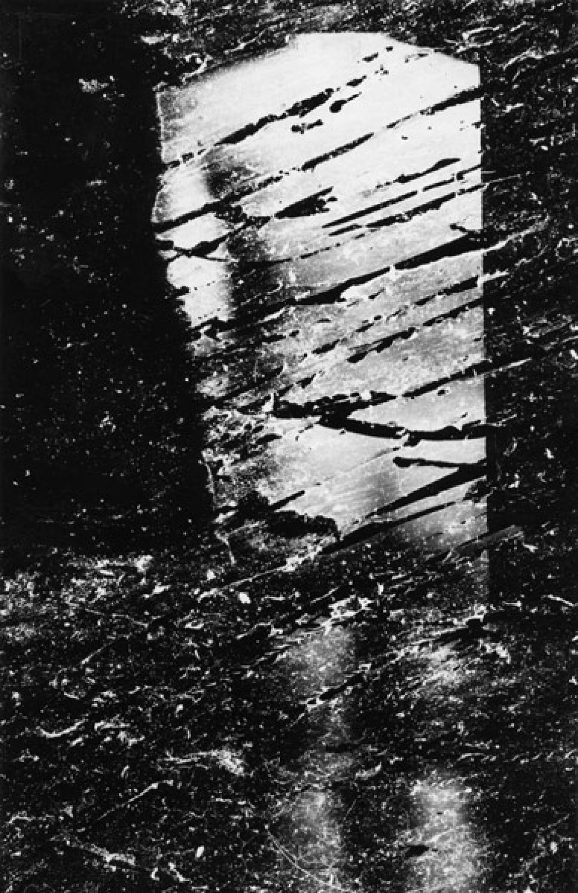 fot. Wojciech Bruszewski, Bez tytułu,, 1969, odbitka bromosrebrowa cz.-b. na papierze, 22,5x15cm, z kolekcji Dariusza Bieńkowskiego