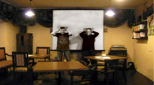 Inauguracja spotkań fotograficznych w Dynamo Cafe w Warszawie