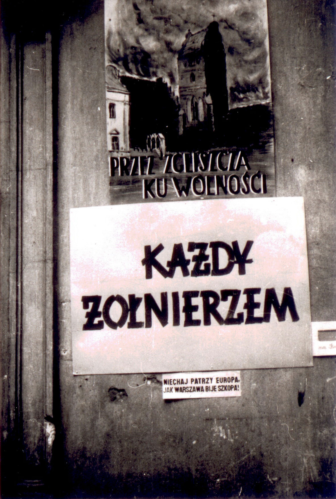Zdjęcie z wystawy na Placu Trzech Krzyży w Warszawie