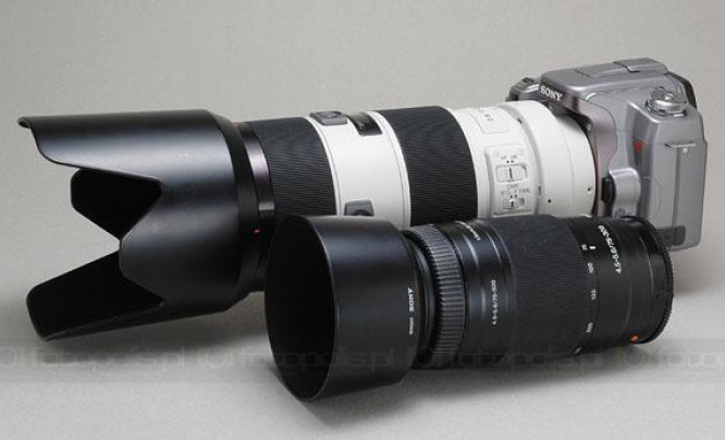  Długoogniskowe zoomy do lustrzanek Sony - Sony 75-300 mm F4.5-5.6, część 1.