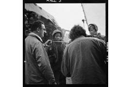 fot. Matthew Modine, z planu "Full Metal Jacket", 1985-1986