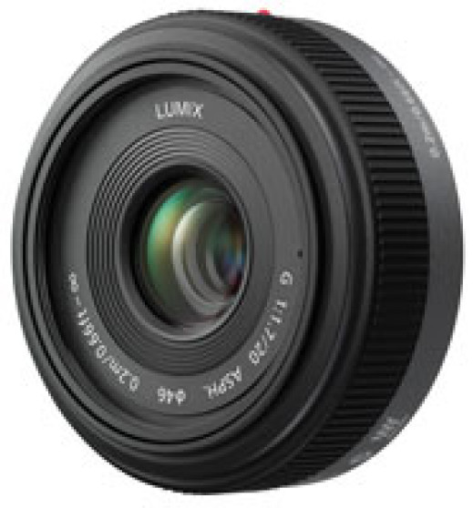 Panasonic Lumix G 20mm f/1,7 ASPH. - mikro standard