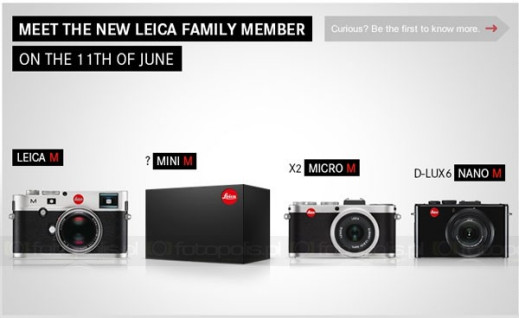 Leica zapowiada "Mini M" na 11 czerwca
