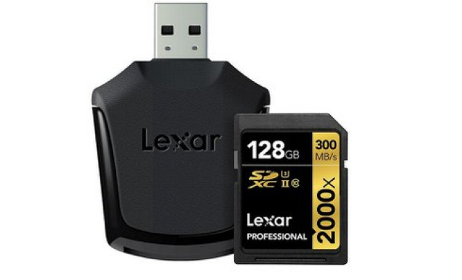  Lexar Professional 2000x 128 GB SDXC UHS-II – nowa szybka karta dla zawodowców