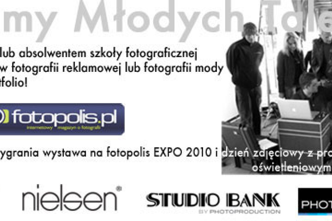 Konkurs "Młody talent fotografii reklamowej"