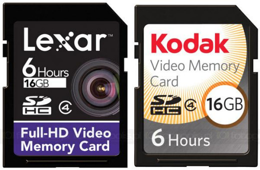 Lexar Full-HD Video i Kodak SDHC Video - garść nowych kart