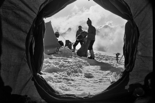 fot. Zbigniew Rubinowski, Droga na szczyt - Kangbaczen 7902 m n.p.m