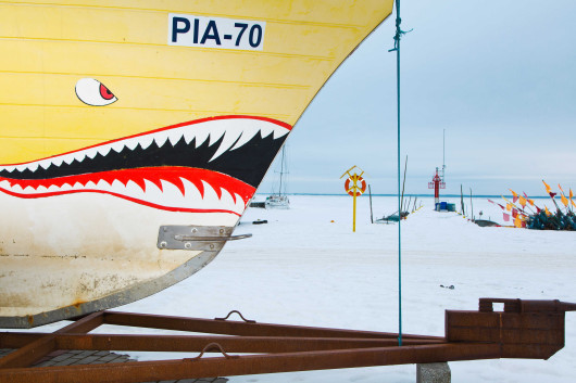fot. Grzegorz Klatka, z cyklu Rybacy Zalewu Wiślanego, III nagroda w konkursie Śląska Fotografia Prasowa 2021