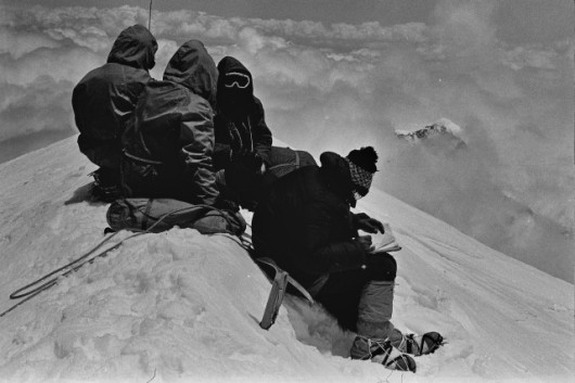 fot. Zbigniew Rubinowski, Droga na szczyt - Kangbaczen 7902 m n.p.m