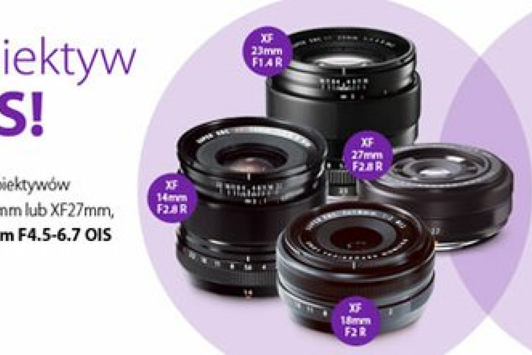 Promocja Fujifilm - Fujinon XC 50-230 mm za złotówkę przy zakupie jednego z czterech innych obiektywów