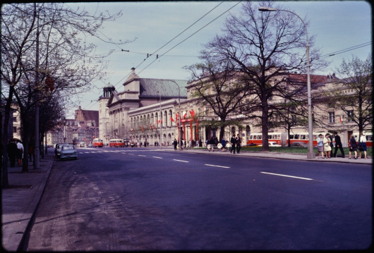 fot. John Reps / Cornell University Library, Krakowskie Przedmieście
