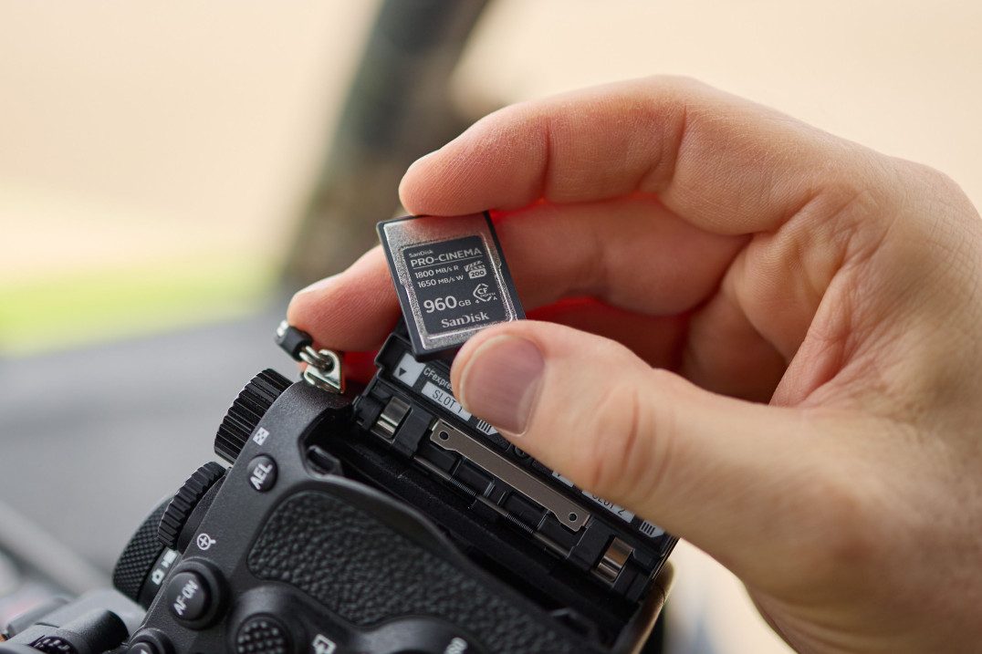 Szybka i pojemna - Sandisk wprowadza do oferty kartę pamięci PRO-CINEMA CFexpress Type A