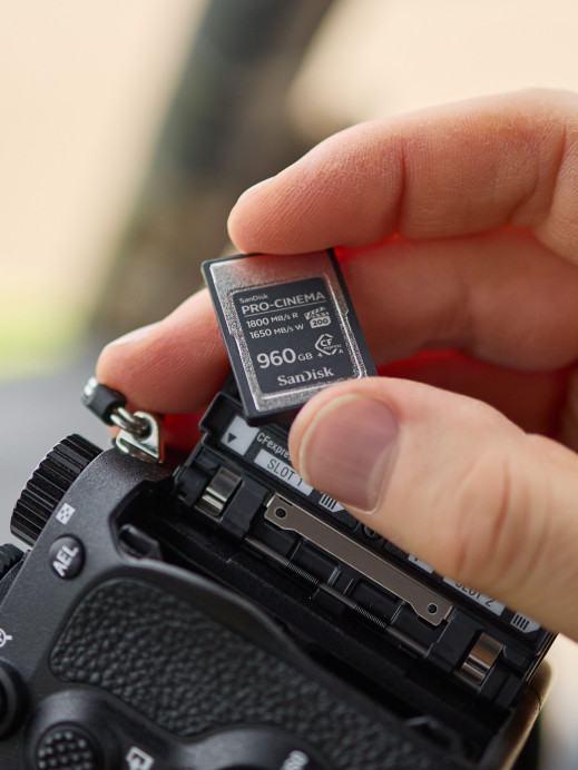 Szybka i pojemna - Sandisk wprowadza do oferty kartę pamięci PRO-CINEMA CFexpress Type A