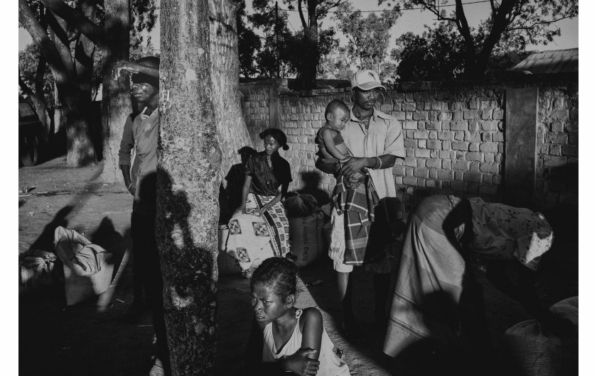 fot. Rijasolo Riva, The Zebu War, nagroda w okręgu afrykańskimPrzez dziesięciolecia ludność wiejska południowego i zachodniego Madagaskaru doświadczała przemocy i kradzieży zebu (cenionego bydła) przez grupy mężczyzn zwanych dahalo (co z grubsza tłumaczy się jako „bandyci”). Zebu są używane w formie posagu, rytuałach i są cenione za swoje mięso. Od lat 70. narastająca nierówność ekonomiczna i kryzys żywnościowy zaostrzyły problem, co zaowocowało często śmiertelnymi starciami między społecznościami wiejskimi i grupami dahalo. Interwencja rządu przeciwko kradzieży zebu była stanowcza - w 2014 roku Amnesty International oskarżyła krajowe siły bezpieczeństwa o masowe akty przemocy.