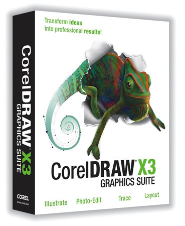 CorelDRAW Graphics Suite X3 dostępny od lutego