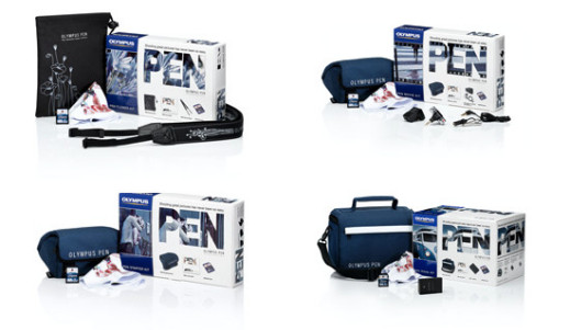 Nowe zestawy akcesoriów PEN oraz cena Olympusa E-5