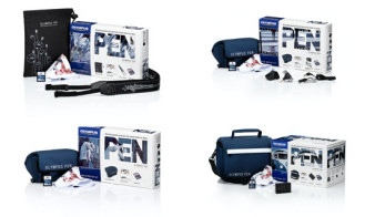 Nowe zestawy akcesoriów PEN oraz cena Olympusa E-5