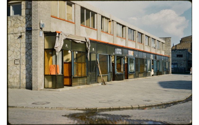 fot. John Reps / Cornell University Library, pawilony przy ul. Marszałkowskiej