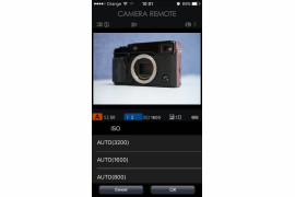 Aplikacja mobilna Fujifilm Camera Remote