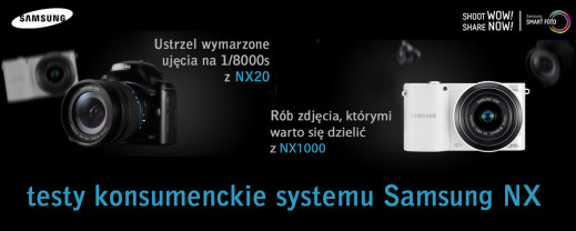 Testy konsumenckie Samsung NX20 i NX1000 - wyniki