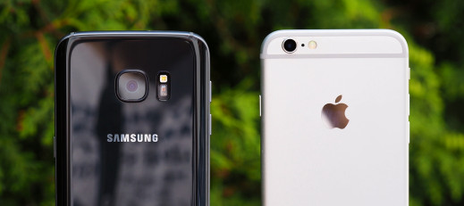 Samsung Galaxy S7 vs iPhone 6s - porównanie [TESTY STUDYJNE]