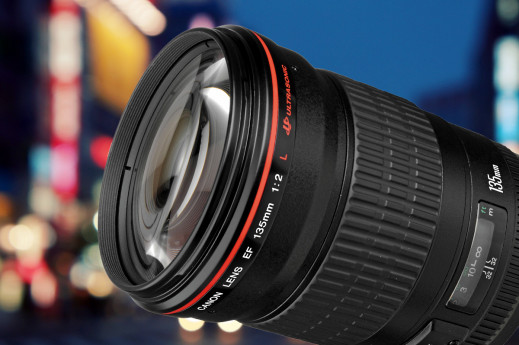 Canon 135 mm f/2 L z filtrem apodyzacyjnym na horyzoncie?