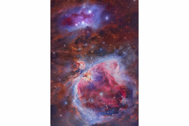 fot. Miguel Angel, Garcia Borella, Lluis Romero Ventura, "Mosaic of Great Orion & Running Man Nebula" / Insight Investment Astronomy Photographer of the Year 2018