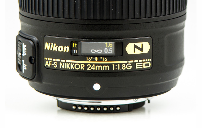 Nikon AF-S Nikkor 24 mm f/1.8G ED  - detale
