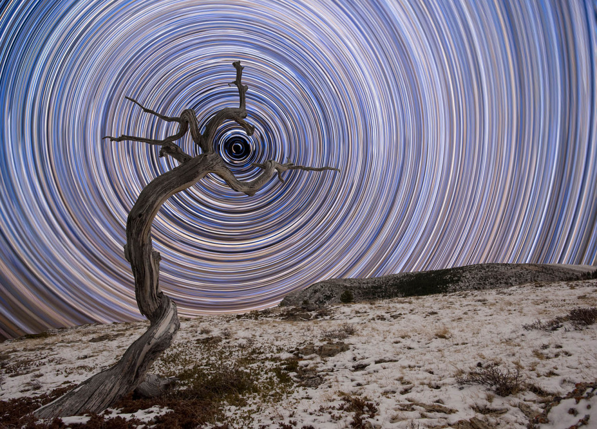 fot. Jake Mosher, "Holding Due North" / Insight Investment Astronomy Photographer of the Year 2018