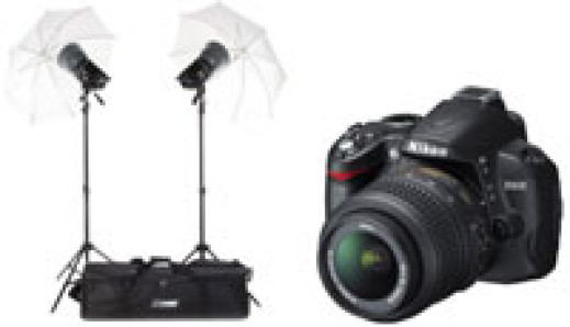 Nikon D3000 w zestawie z lampami Fomei - tylko podczas Nikon Roadshow