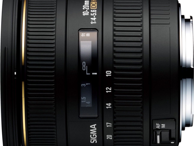 Sigma 10-20 mm F4-5.6 EX DC HSM
