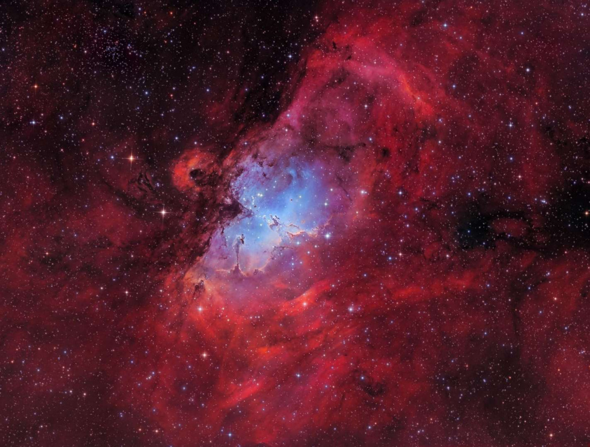 fot. Marcel Drechsler, "The Eagle Nebula" / Insight Investment Astronomy Photographer of the Year 2018