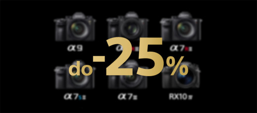 Do 25% rabatu na sprzęt Sony podczas targów Film Video Foto