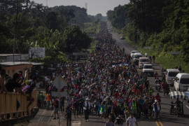 Nagroda Pulitzera 2019 w kategorii "Breaking News Photography" - redakcja fotograficzna Reuters | "Ożywiona i zaskakująca wizualna narracja o potrzebie, desperacji i smutku migrantów podczas ich podróży do USA z Ameryki Środkowej i Południowej."