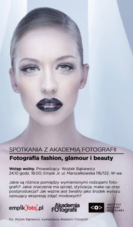 Warsztaty z fotografii fashion, glamour i beauty w Warszawie