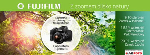"Z zoomem blisko natury" - warsztaty fotografii krajobrazowej z Fujifilm