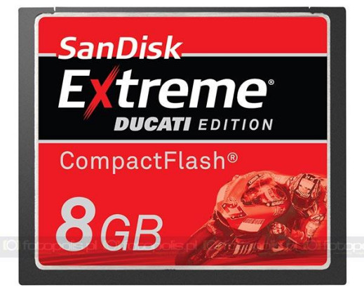 SanDisk + Ducati = szybkość