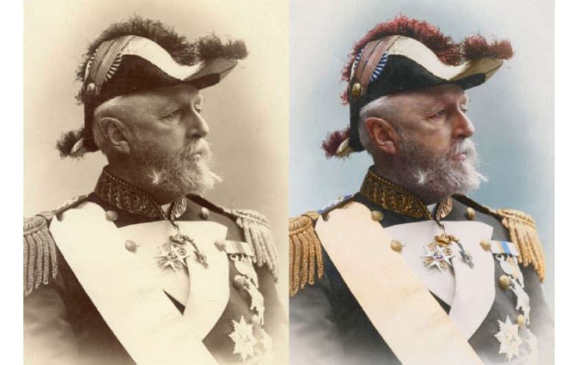 Oscar II, King of Sweden and Norway, 1880. Źródło: http://www.webburgr.com