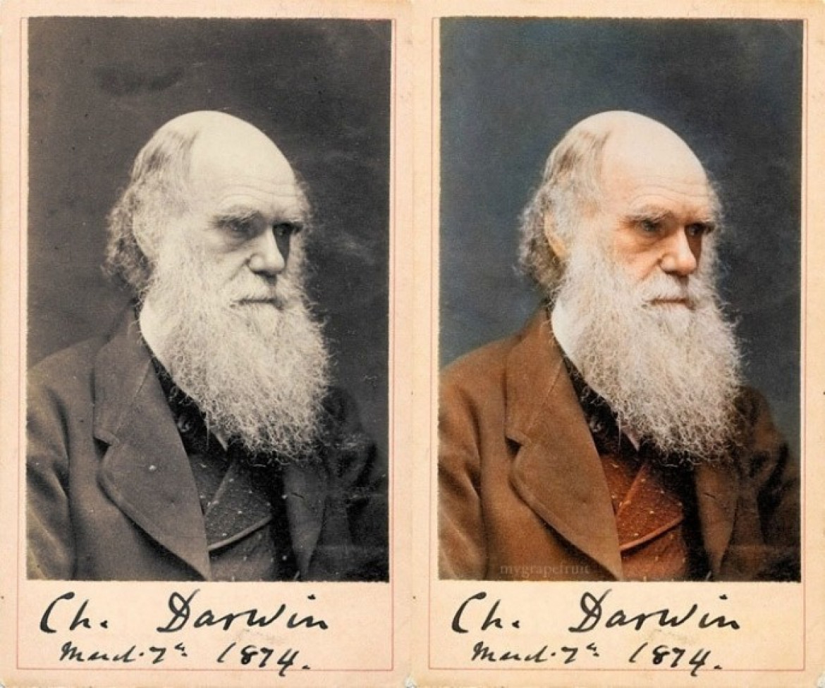 Charles Darwin, 1874. Źródło: http://www.webburgr.com