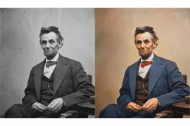 Abraham Lincoln, 1865. Źródło: http://www.webburgr.com