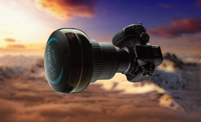  Dzięki Sphere Pro zamienisz każdy aparat systemowy w kamerę sferyczną 360°