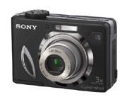 Sony Cyber-shot W15 - atrakcyjna czerń