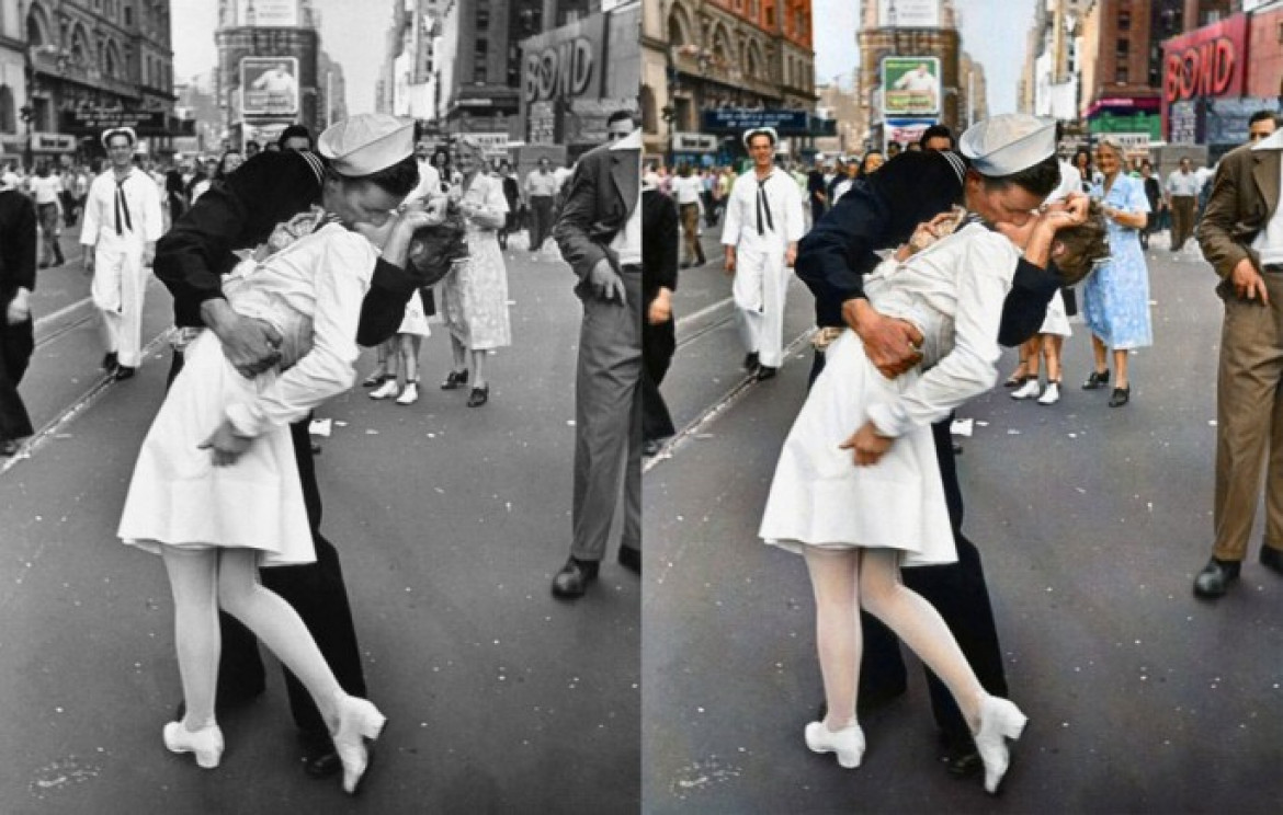Kissing the War Goodbye, 1945. Źródło: http://www.webburgr.com