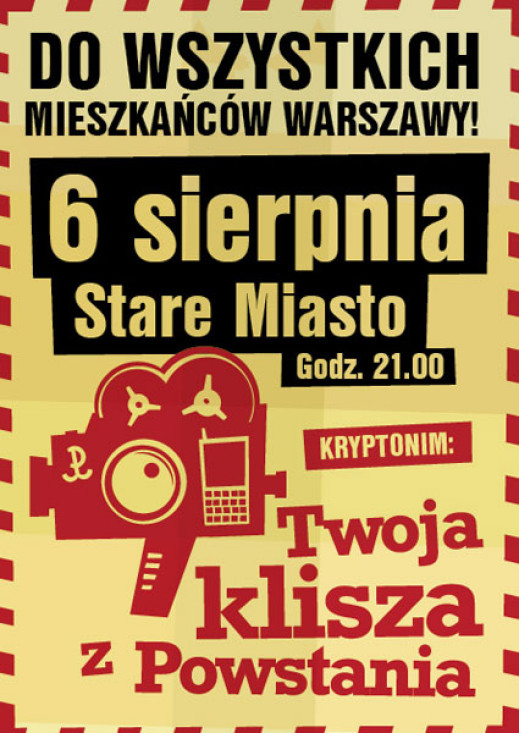 "Twoja Klisza z Powstania" - ruszyła rejestracja