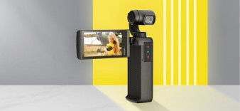 Moza Moin Camera - niedrogi, kieszonkowy gimbal z kamerą 4K